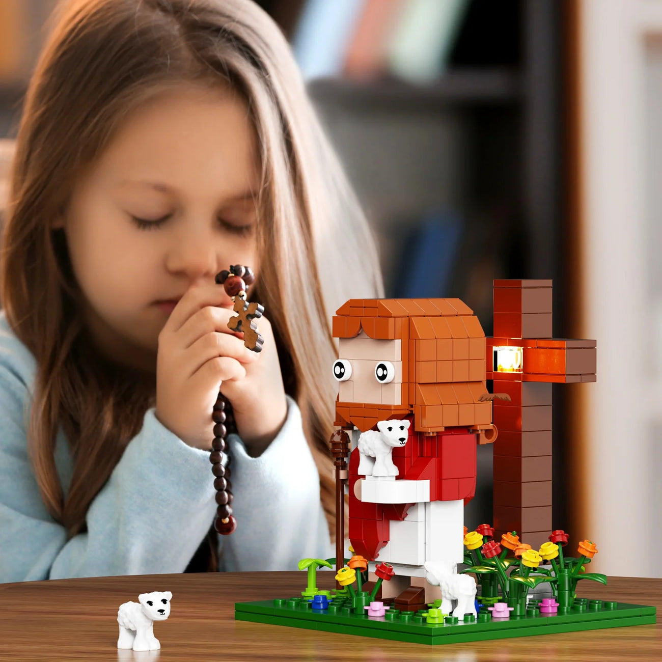 O Evangelho em Blocos - Jesus e as Ovelhas 324 Pcs