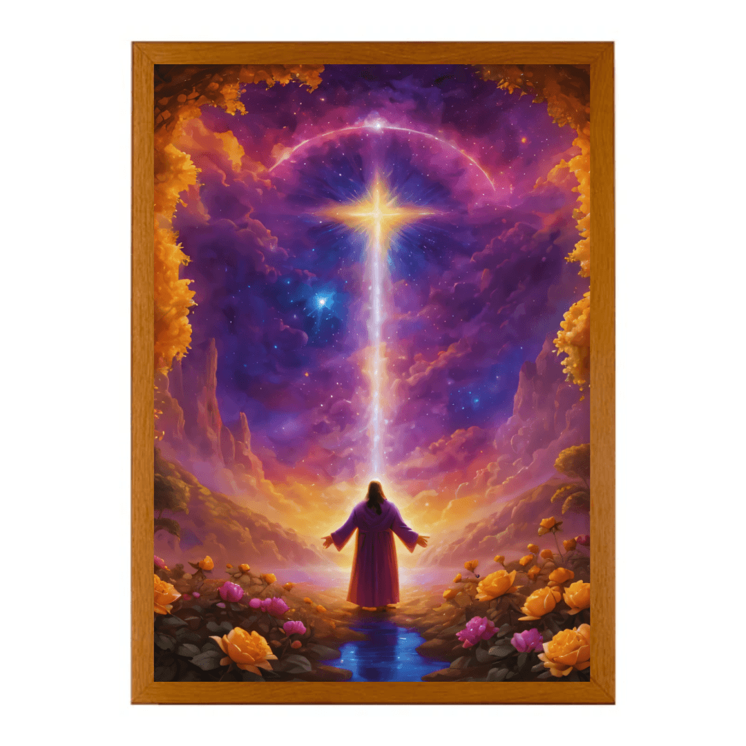 Divina Luz - A Pintura LED que Fortalece sua Fé