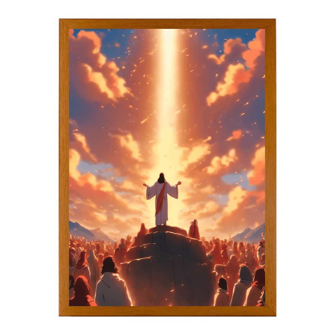 Divina Luz - A Pintura LED que Fortalece sua Fé