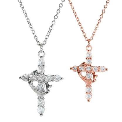 Colar Cruz & Coroa [COMPRE 1 LEVE 2]
