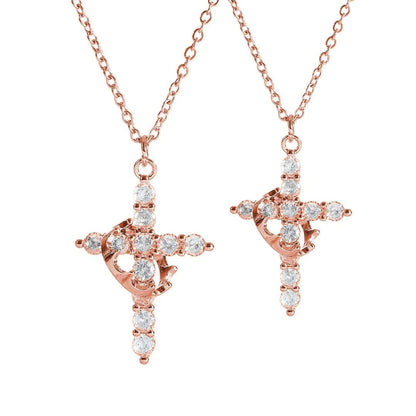 Colar Cruz & Coroa [COMPRE 1 E LEVE 2]