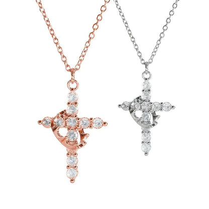 Colar Cruz & Coroa [COMPRE 1 E LEVE 2]