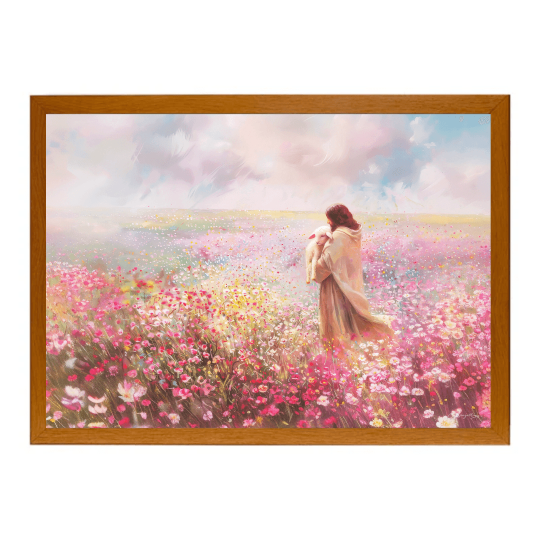 Divina Luz - Quadro 4D LED Decorativo