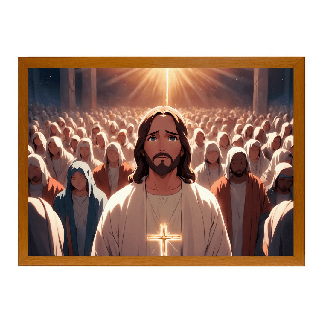 Divina Luz - A Pintura LED que Fortalece sua Fé