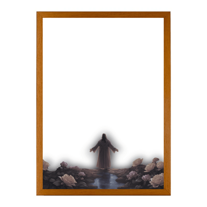 Divina Luz - Quadro 4D LED Decorativo