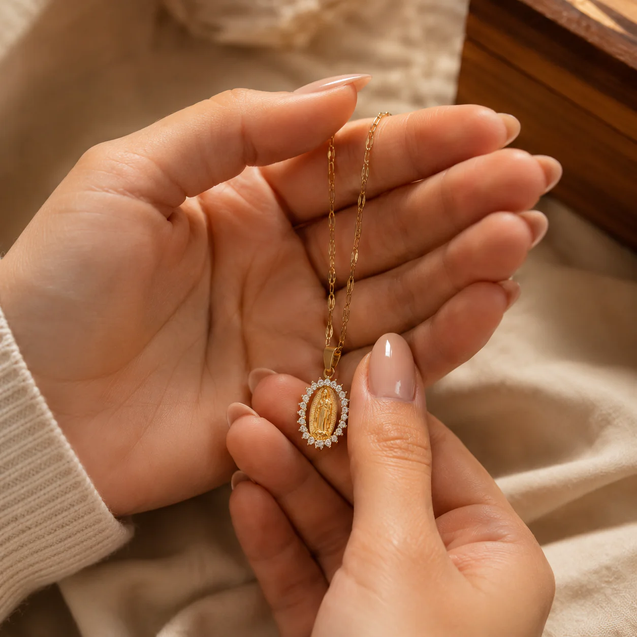 Colar Nossa Senhora de Guadalupe